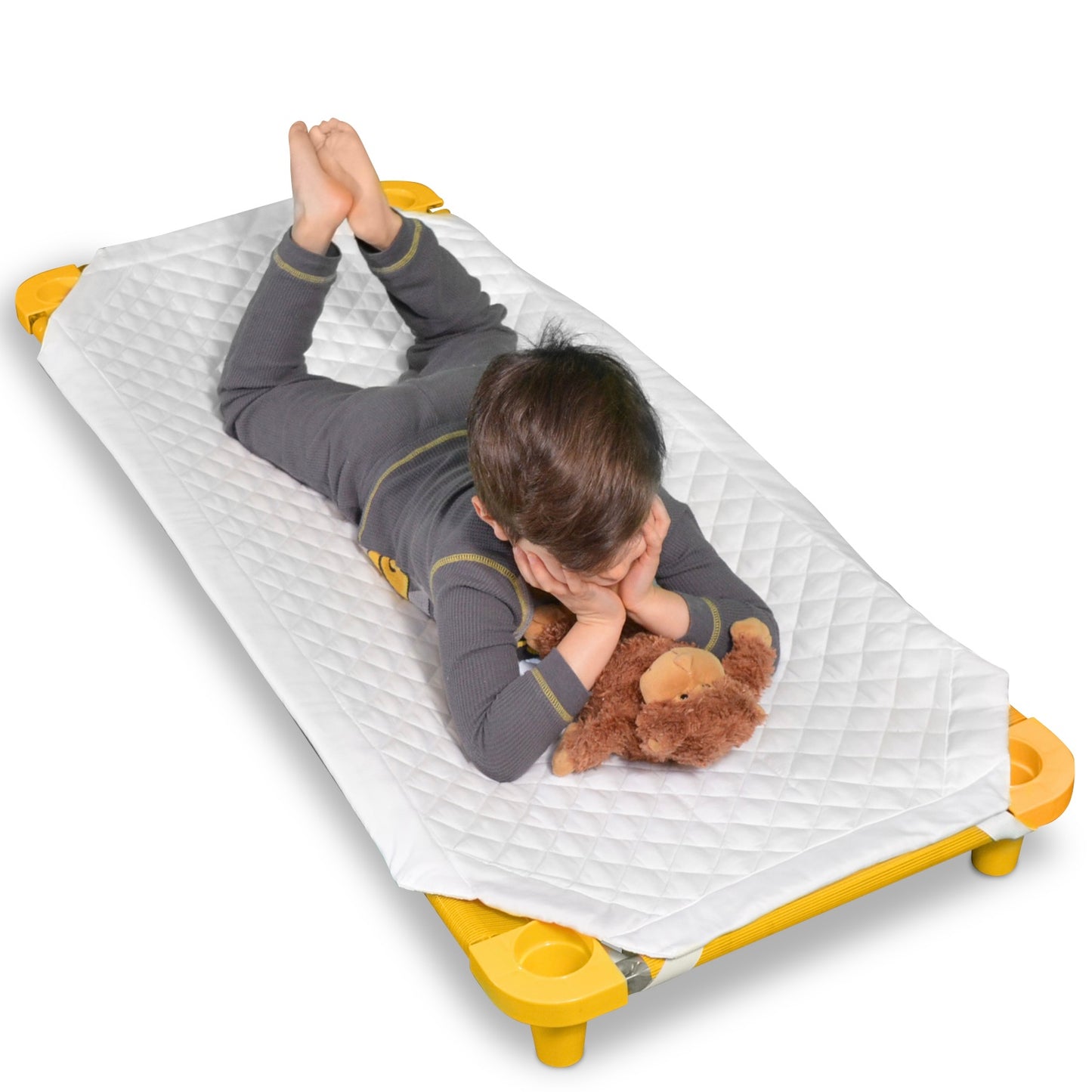 COTMAT Padded Cot Cover & Toddler Nap Mat for Daycare Cots